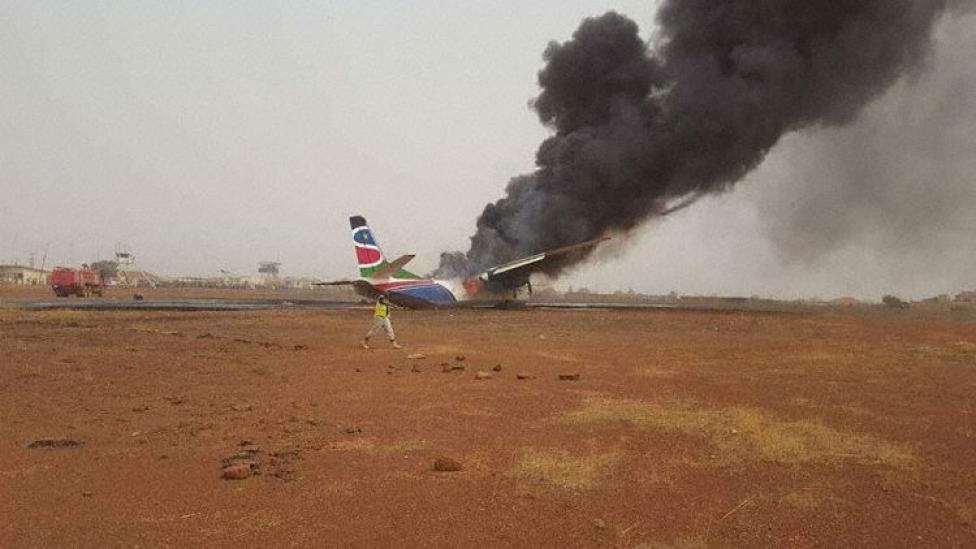 Wypadek samolotu w Sudanie