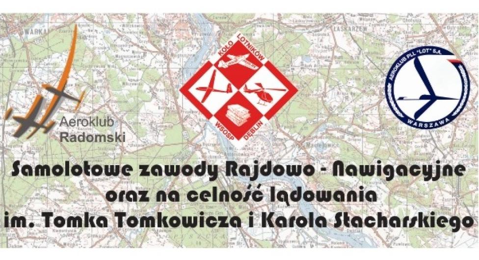 Samolotowe Zawody Rajdowo-Nawigacyjne oraz na celność lądowania w Radomiu (fot. Aeroklub Radomski)