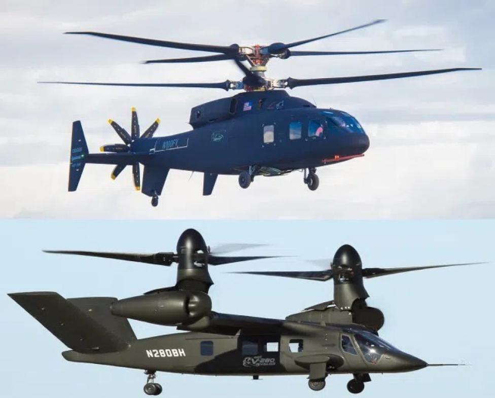 SB>1 DEFIANT firmy Sikorsky oraz V-280 Valor firmy Bell (fot. AVweb)