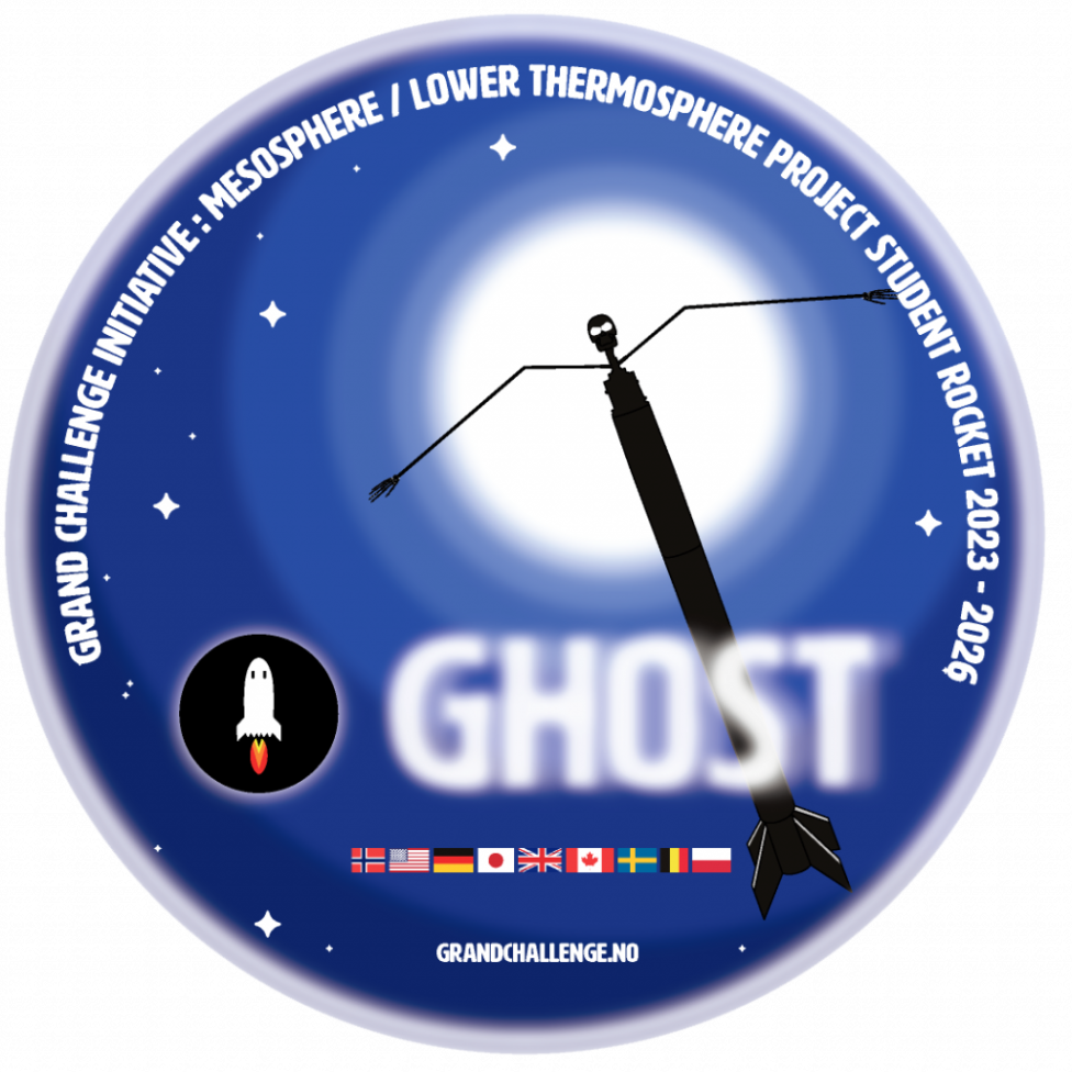 GHOST (Grand cHallenge MesOsphere Student rockeT) - logo