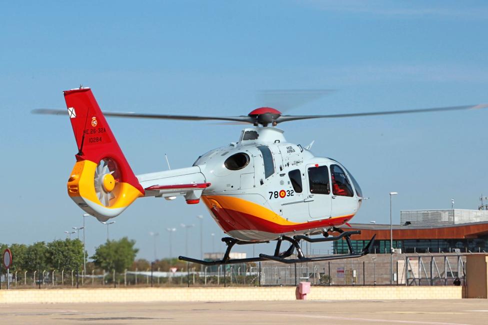 H135 hiszpańskich Sił Powietrznych i Kosmicznych (fot. Pablo Rada, Airbus Helicopters)