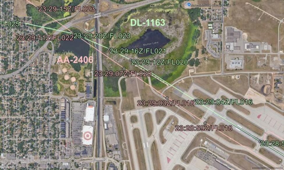 Incydent na lotnisku w Minneapolis