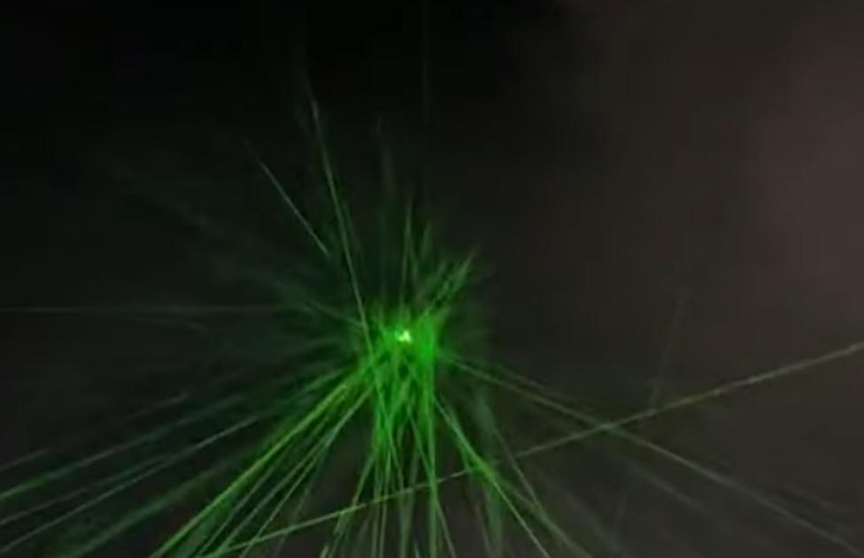 Samolot oślepiony wieloma laserami w Meksyku