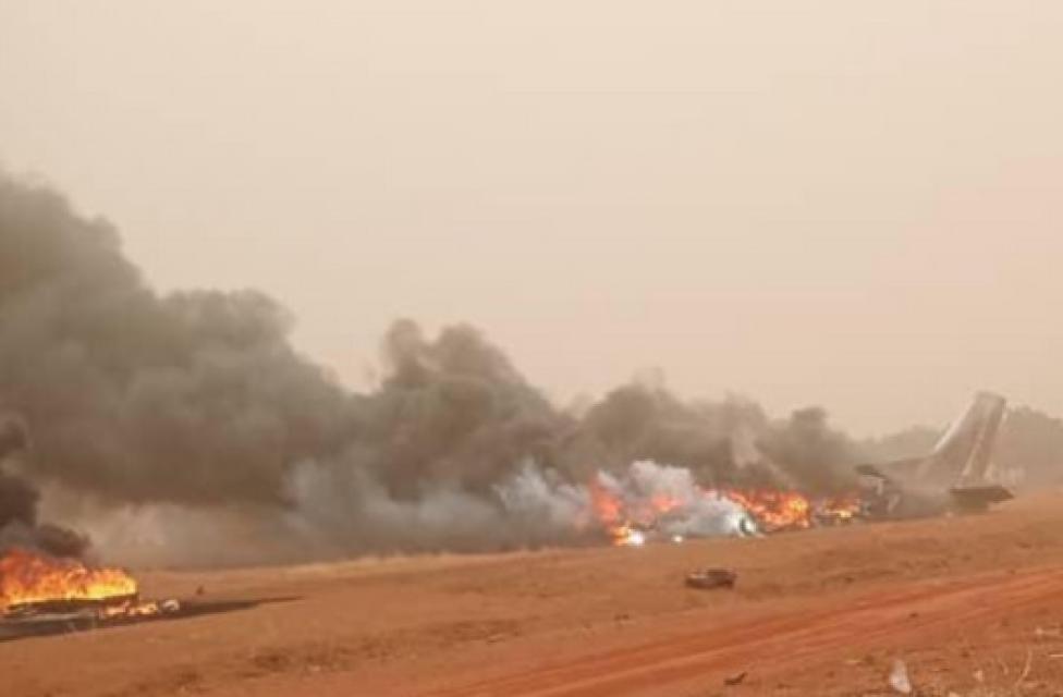 Wypadek An-26 w Yida w Sudanie, fot. sudanspost