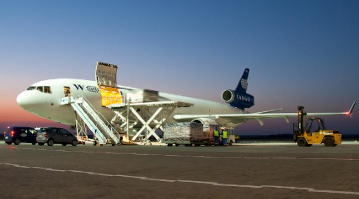 MD 11F linii lotniczej World Airways Cargo w Katowice Airport/ fot. P. Adamczyk