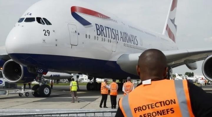A380 należący do linii British Airways, fot. simpleflying