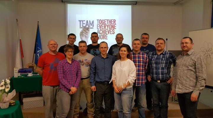 Pierwsze szkolenie w zakresie współpracy w zespole (TRM) dla personelu ATS (fot. ppłk Bartosz Orłowski)