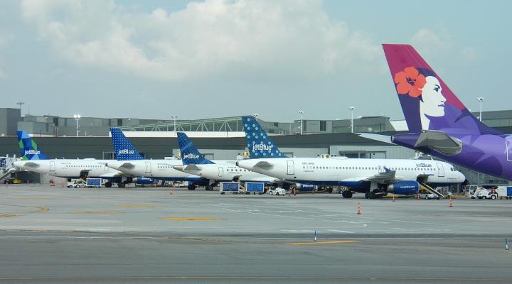 Flota samolotów należąca do linii JetBlue