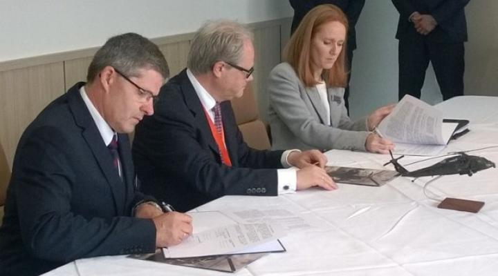 Sikorsky, PZL Mielec i PGZ podpisały porozumienie o współpracy dot. Black Hawka (fot. PZL Mielec)
