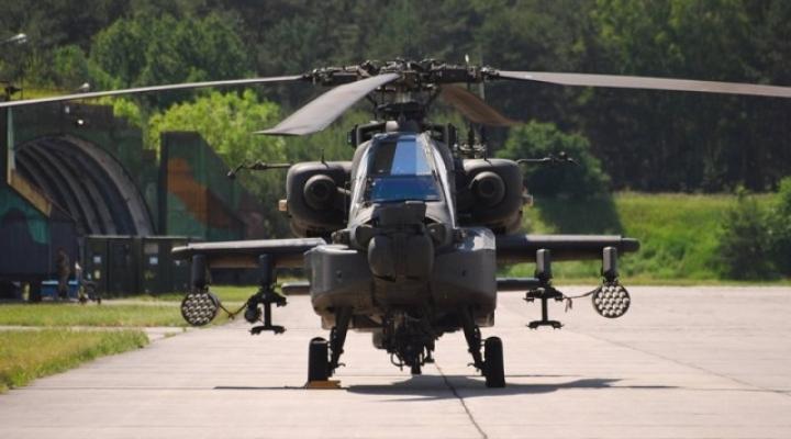 AH-64D Apache (fot. Baza Bezzałogowych Statków Powietrznych w Mirosławcu)