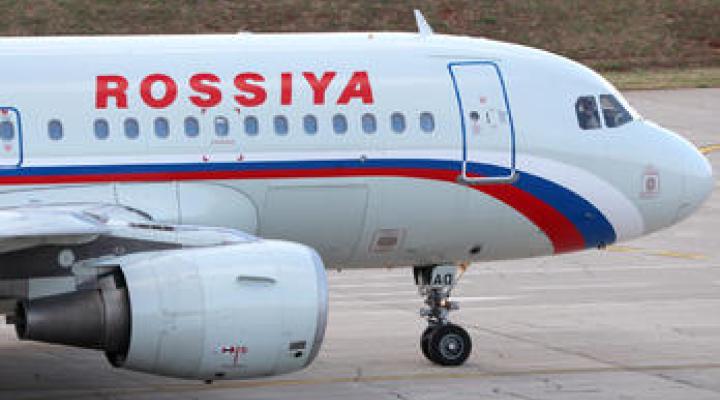 A319 należący do linii Rossiya