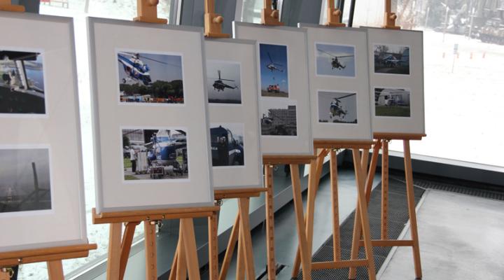 Wystawa czasowa poświęcona historii lotnictwa policyjnego w Małopolsce/ fot. MLP