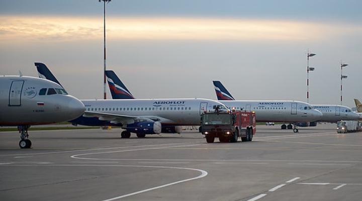 Flota samolotów należąca do linii Aeroflot