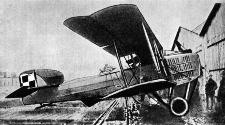 Breguet XIVB2 polskiego lotnictwa (fot. Unknown author/Domena publiczna/Wikimedia Commons)