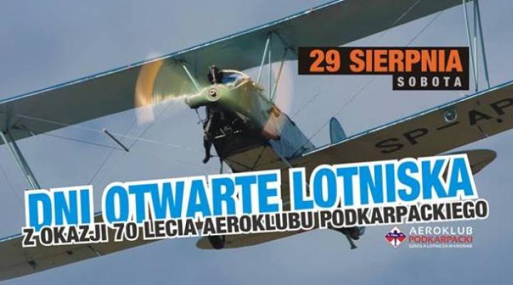Dni Otwarte Lotniska na 70-lecie Aeroklubu Podkarpackiego