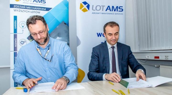 PWSZ w Chełmie i LOTAMS podpisały umowę na realizację cyklu szkoleń (fot. LOTAMS)