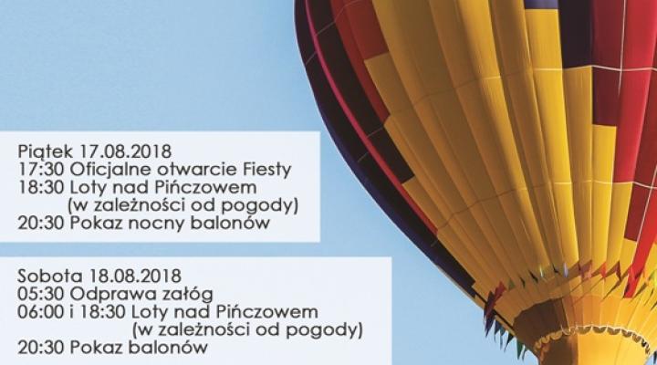 Pińczowska Fiesta Balonowa 2018 (fot. Aeroklub Regionalny w Pińczowie)