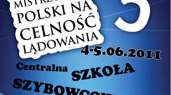 V Akademickie Mistrzostwa Polski na Celnosć Lądowania - plakat