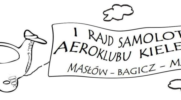 I Rajd Samolotowy Aeroklubu Kieleckiego (logo)
