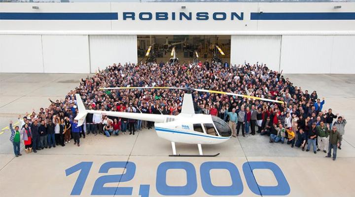 Jubileusz firmy Robinson Helicopters