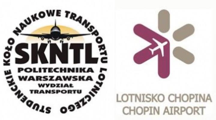 SKNTL i Lotnisko Chopina - logo