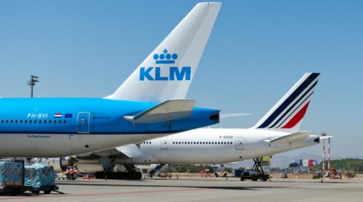 Samoloty Air France i KLM na lotnisku (fot. Grupa Air France-KLM)