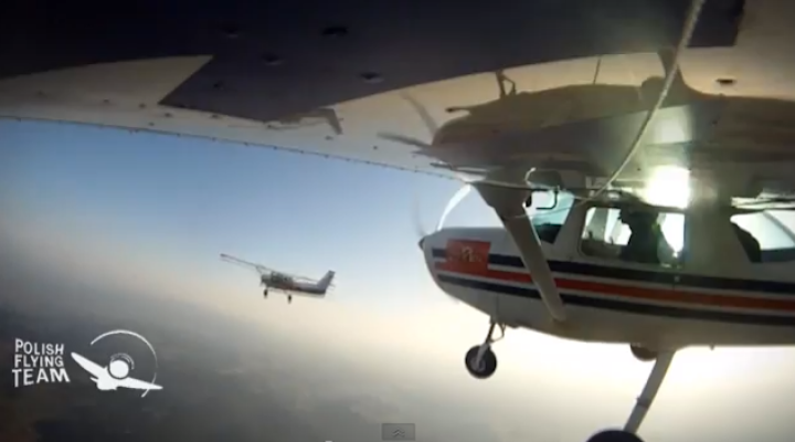 Ujęcie z filmu Polish Flying Team