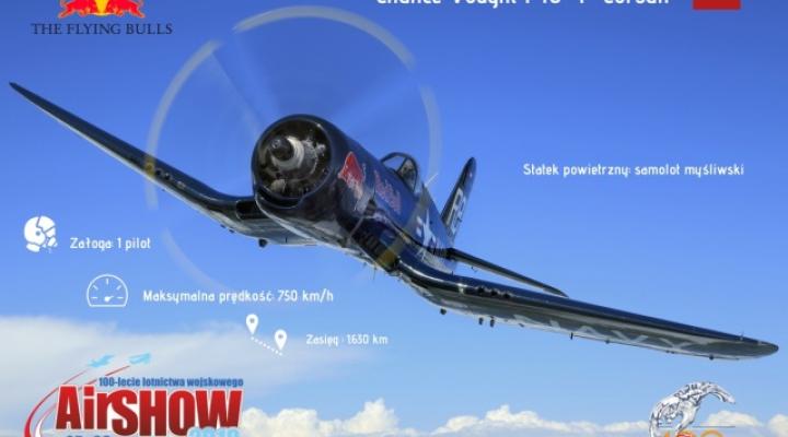 Vought F4U „Corsair” (fot. airshow.wp.mil.pl)