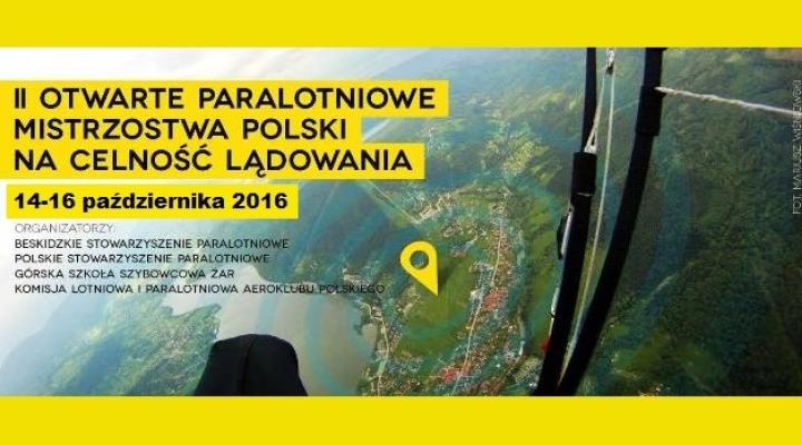 II Paralotniowe Mistrzostwa Polski na Celność Lądowania na Żarze (fot. Mariusz Wiśniowski)