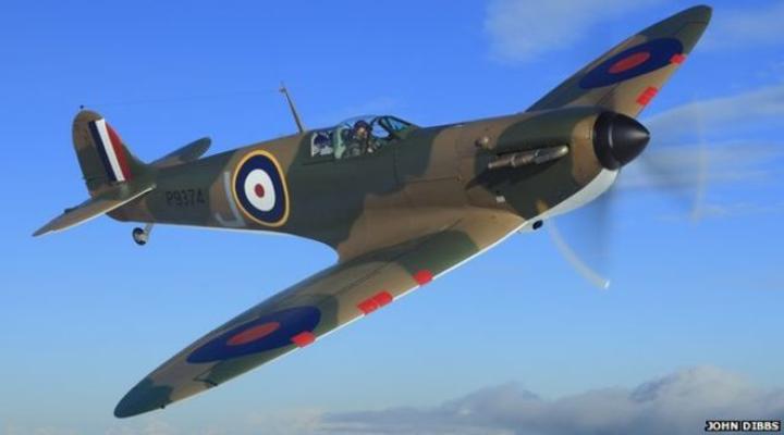 Myśliwiec Spitfire sprzedany na aukcji