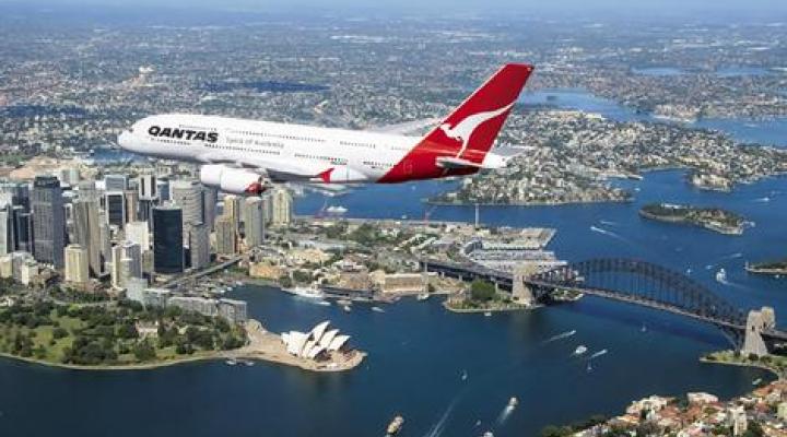 A380 linii Qantas