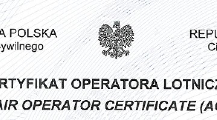 Air Operate Certificate (AOC)