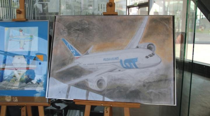 Konkurs plastyczny "Mój Dreamliner - pomaluj najnowszy samolot Boeinga" rozstrzygnięty
