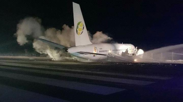 Wypadek B752 Fly Jamaica