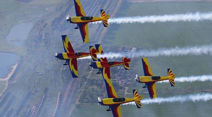 Hawks of Romania - gwiazdy Nowotarskiego Pikniku Lotniczego
