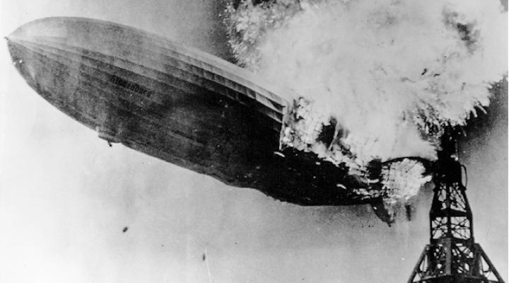 Katastrofa Hindenburga; Źródło: astroprofspage.com