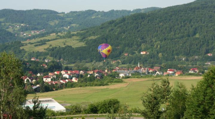balon w okolicy Żaru
