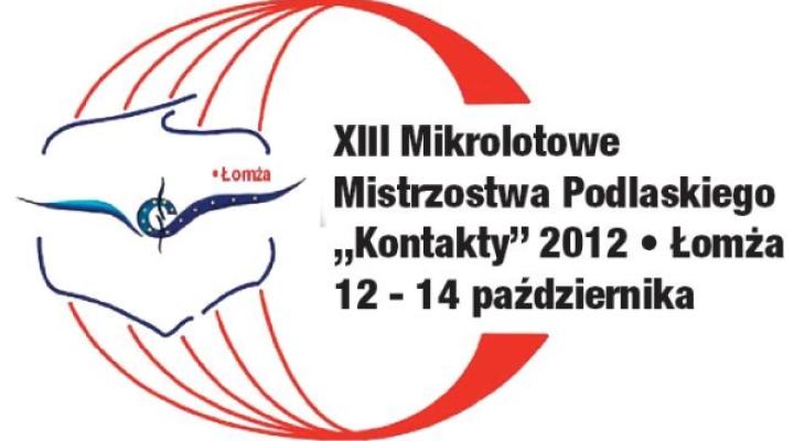 XIII Mikrolotowe Mistrzostwa Podlaskiego KONTAKTY 2012 (logo)