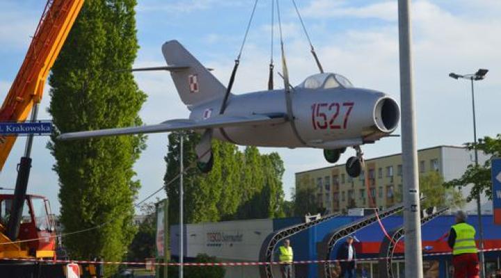 Samolot wrócił do Andrychowa (fot. mamnewsa.pl)