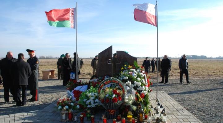 Pomnik ku czci lotników – funkcjonariuszy Straży Granicznej, Białoruś