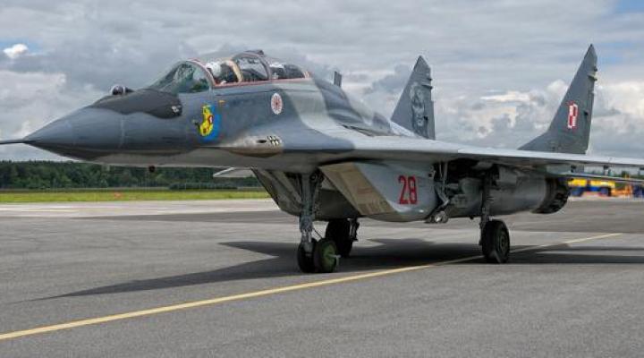  Pierwszy zmodernizowany MiG-29 UB (fot. Roman Nawrocki)
