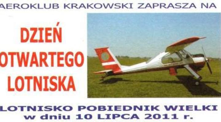 Dzień Otwartego Lotniska w Aeroklubie Krakowskim