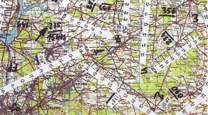 Zawody Samolotowe - przykład opisanej mapy