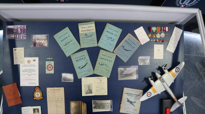 Kolekcja ppor. pilota Michała Drzazgi (Donaldsona) (fot. Muzeum Sił Powietrznych)