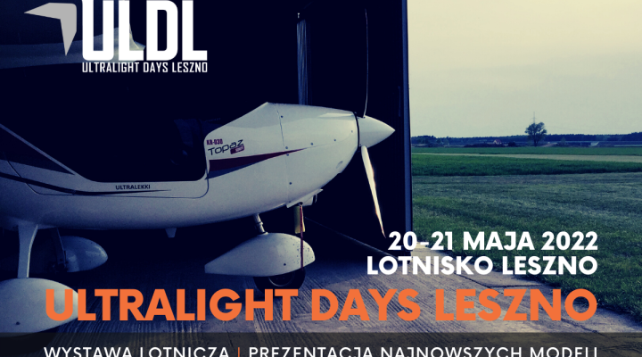 Ultralight Days Leszno 2022 (ULDL) - plakat (fot. Lotnisko Leszno)