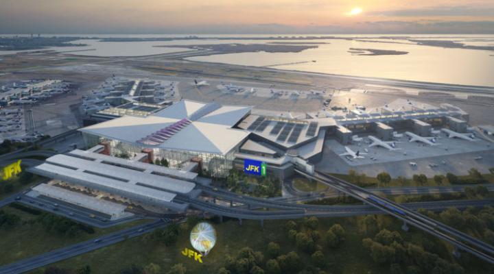New Terminal One lotniska JFK w Nowym Jorku (fot. PLL LOT)