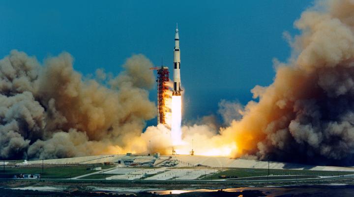 Międzynarodowy Dzień Załogowych Lotów Kosmicznych - misja Apollo 16 (fot. NASA)