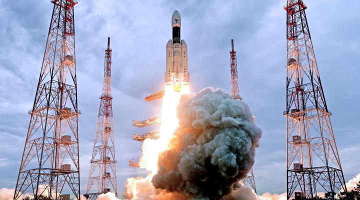 Start rakiety z portu kosmicznego w stanie Andhra Pradesh (fot. ISRO - Indian Space Research Organisation, Facebook)