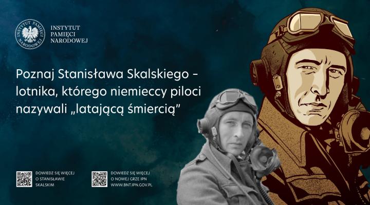 Stanisław Skalski jednym z bohaterów gry "Lotnicy – wojna w przestworzach" (fot. Instytut Pamięci Narodowej)
