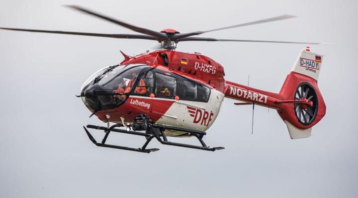H145 należący do niemieckiego HEMS DRF Luftrettung (fot. Airbus Helicopters)